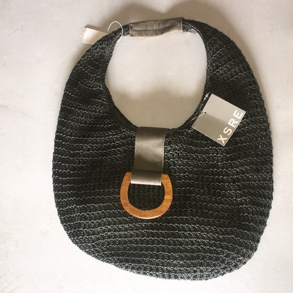 Army green hobo bag